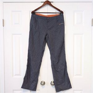 Cloudveil Women’s XL Hiking Pants Grey and Orange Outdoors